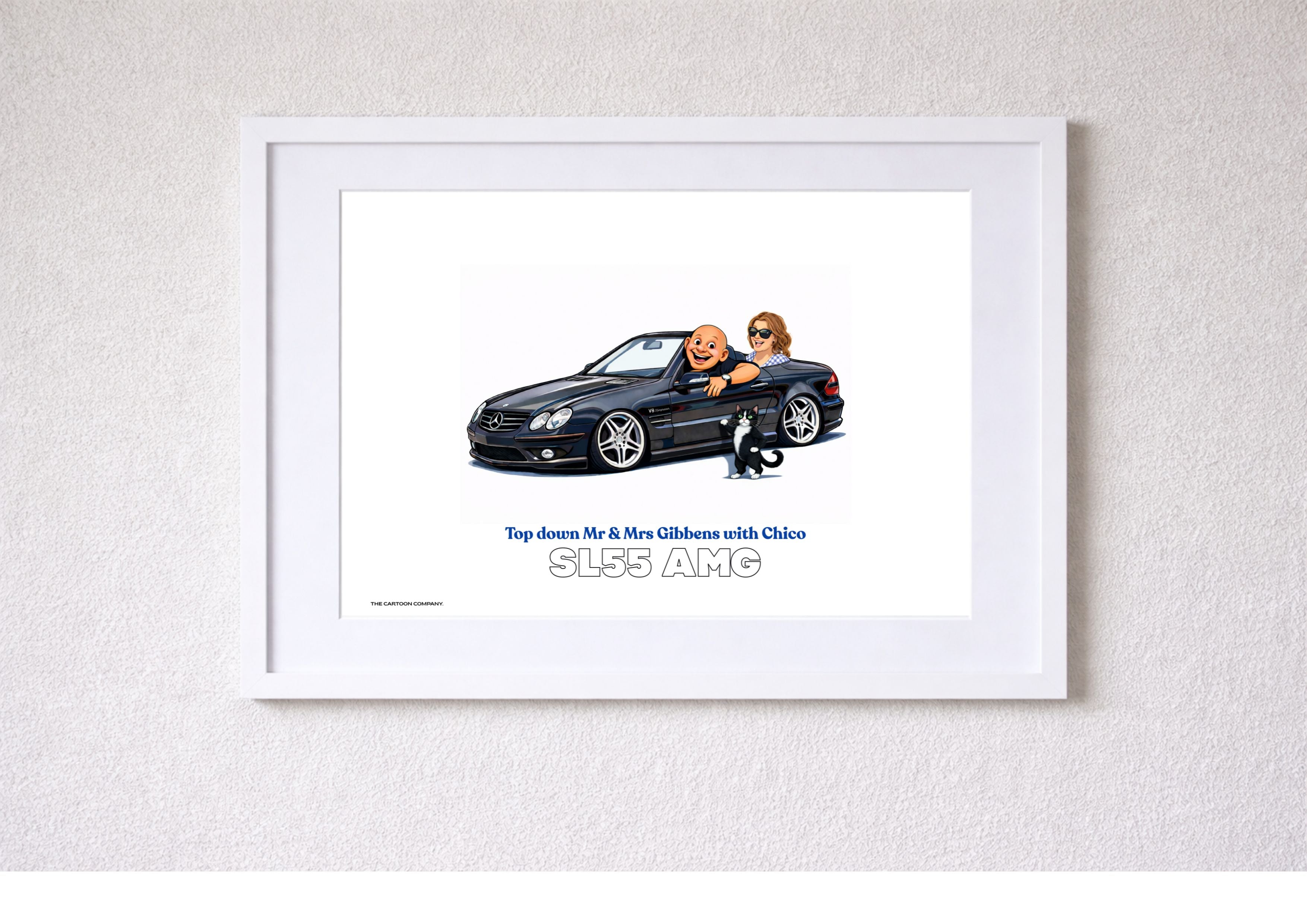 SL55 AMG Mr & Mrs Gibbens